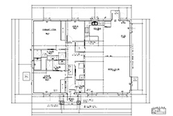 Custom Home 827 with Aviation Hangar